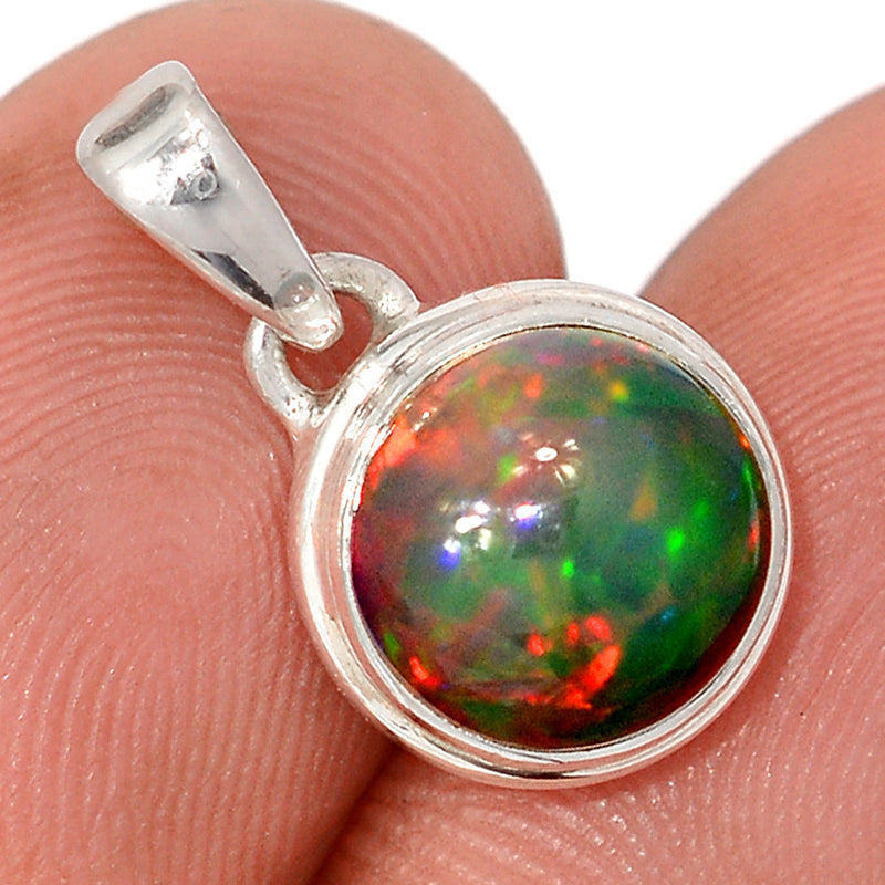 0.7" Chalama Black Opal Pendants - CBOP673