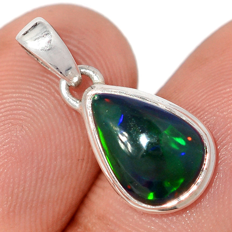 0.8" Chalama Black Opal Pendants - CBOP687