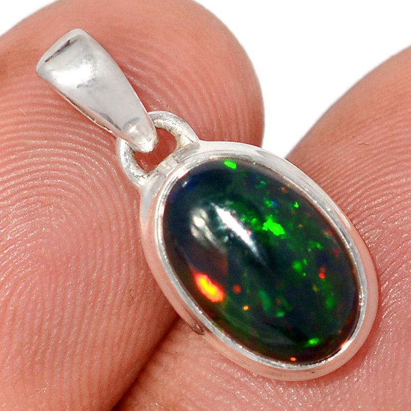 0.8" Chalama Black Opal Pendants - CBOP689