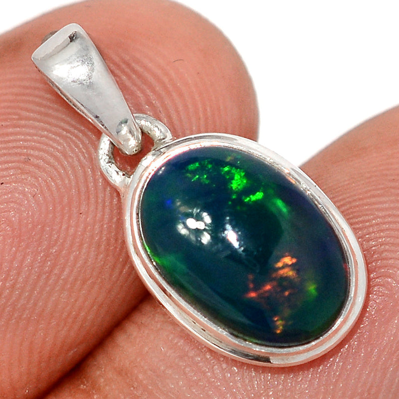0.8" Chalama Black Opal Pendants - CBOP695