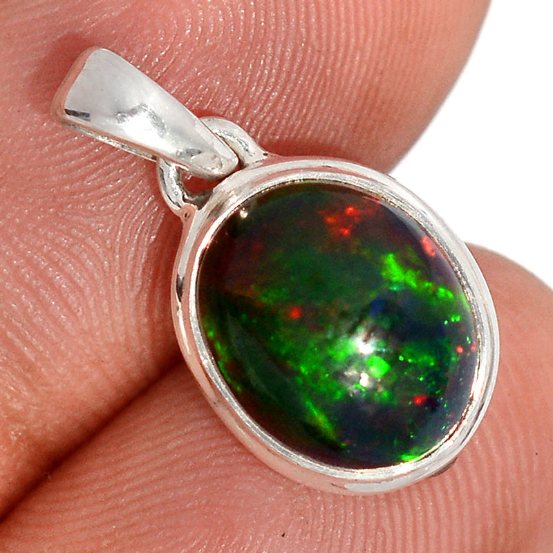 0.8" Chalama Black Opal Pendants - CBOP697