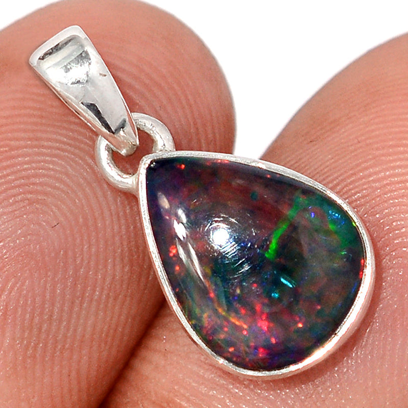 0.8" Chalama Black Opal Pendants - CBOP702