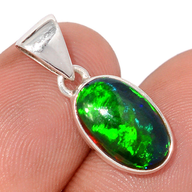 0.8" Chalama Black Opal Pendants - CBOP703
