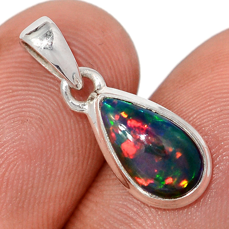 0.8" Chalama Black Opal Pendants - CBOP707