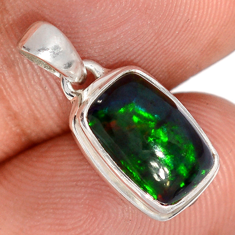 0.7" Chalama Black Opal Pendants - CBOP708