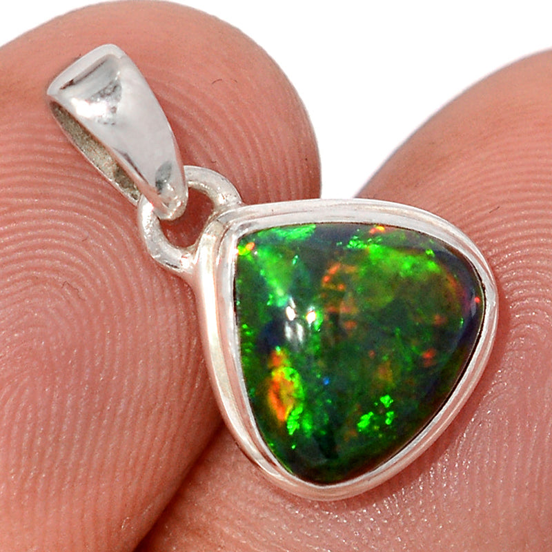 0.7" Chalama Black Opal Pendants - CBOP709