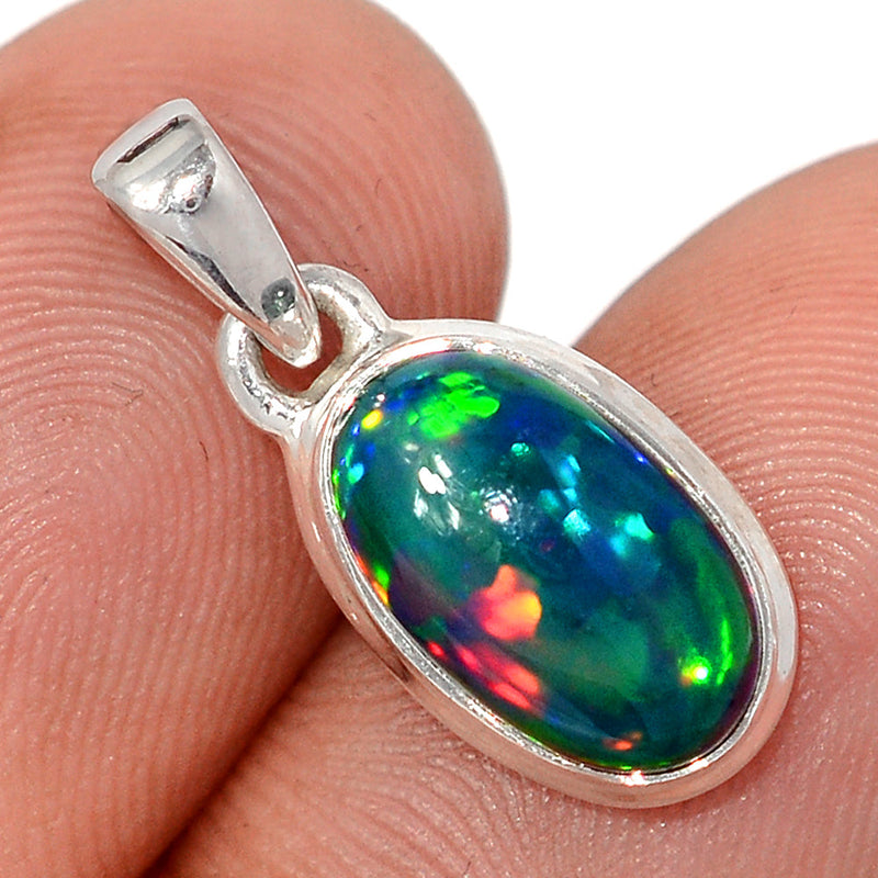 0.8" Chalama Black Opal Pendants - CBOP713