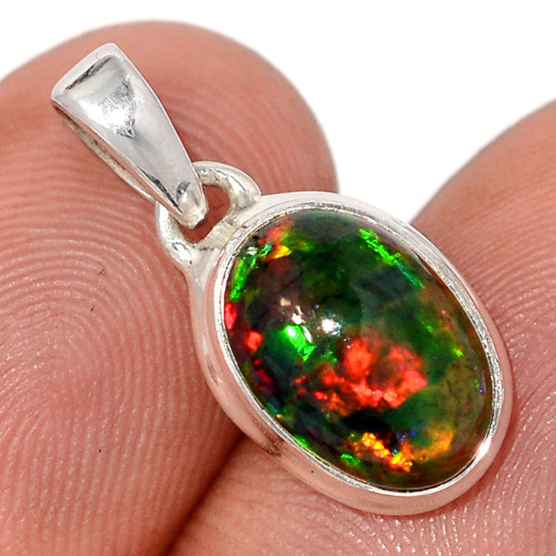 0.8" Chalama Black Opal Pendants - CBOP717