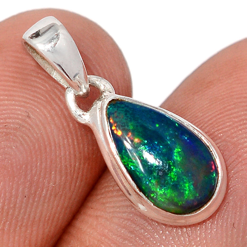 0.8" Chalama Black Opal Pendants - CBOP719