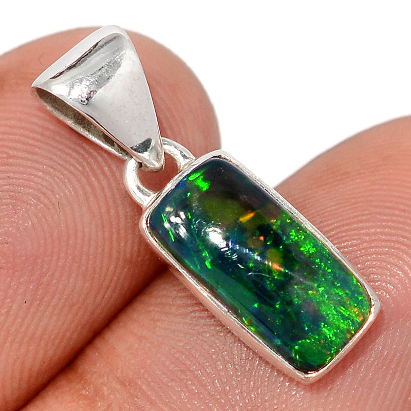 0.8" Chalama Black Opal Pendants - CBOP725