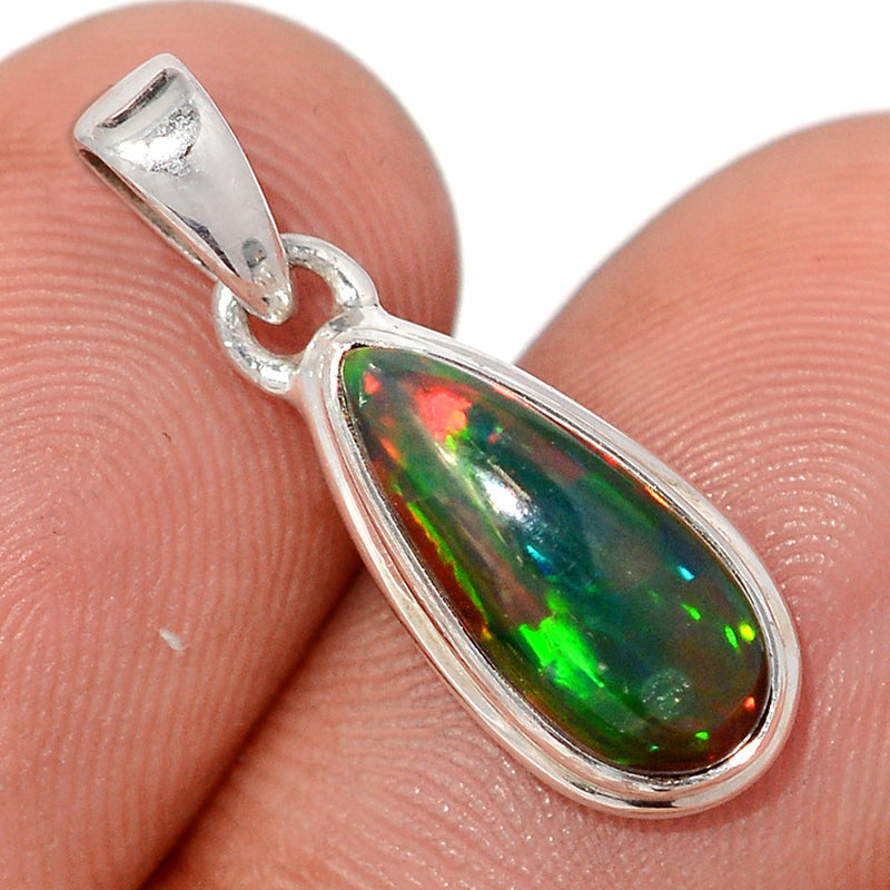 0.8" Chalama Black Opal Pendants - CBOP729