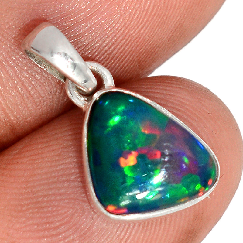 0.8" Chalama Black Opal Pendants - CBOP732