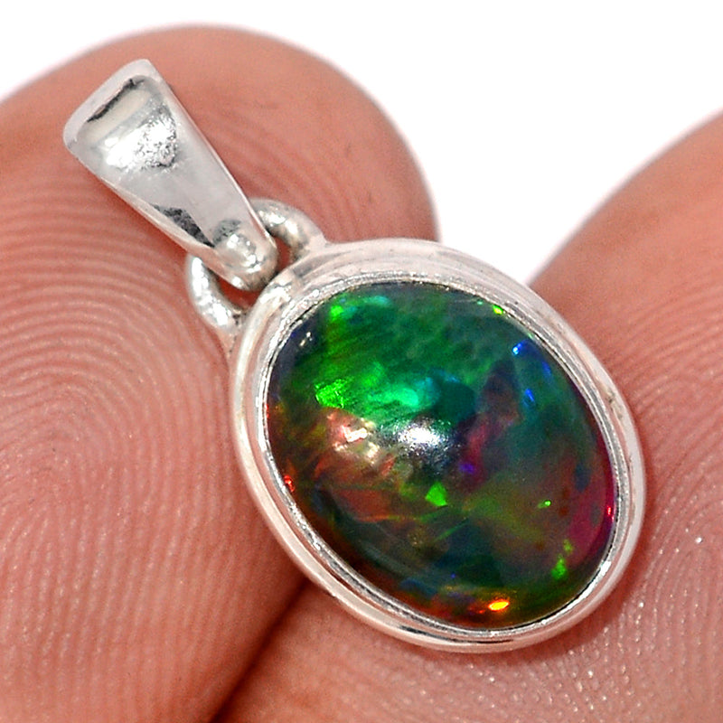 0.7" Chalama Black Opal Pendants - CBOP736
