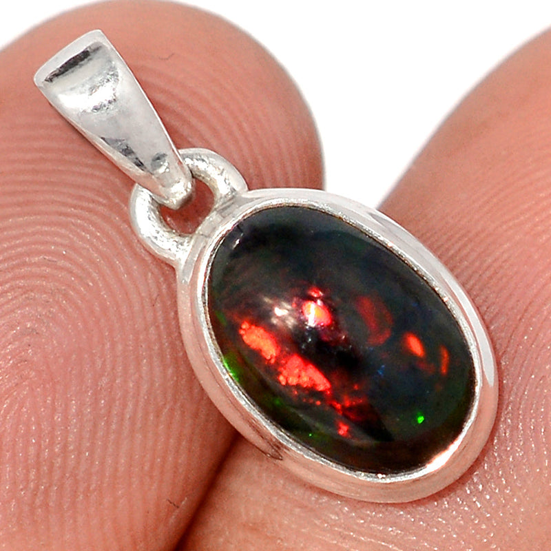 0.7" Chalama Black Opal Pendants - CBOP739