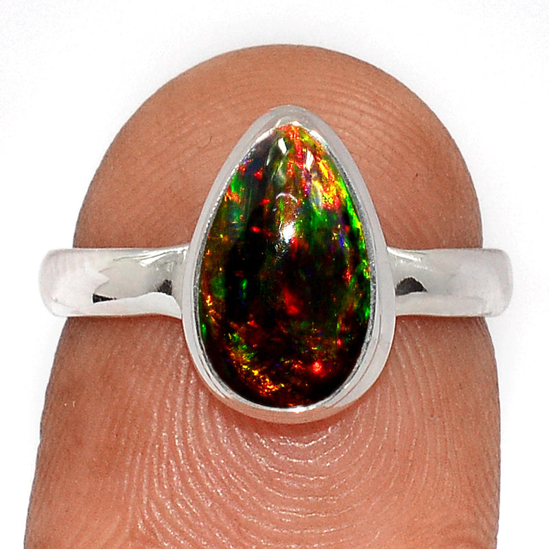 Chalama Black Opal Ring - CBOR307