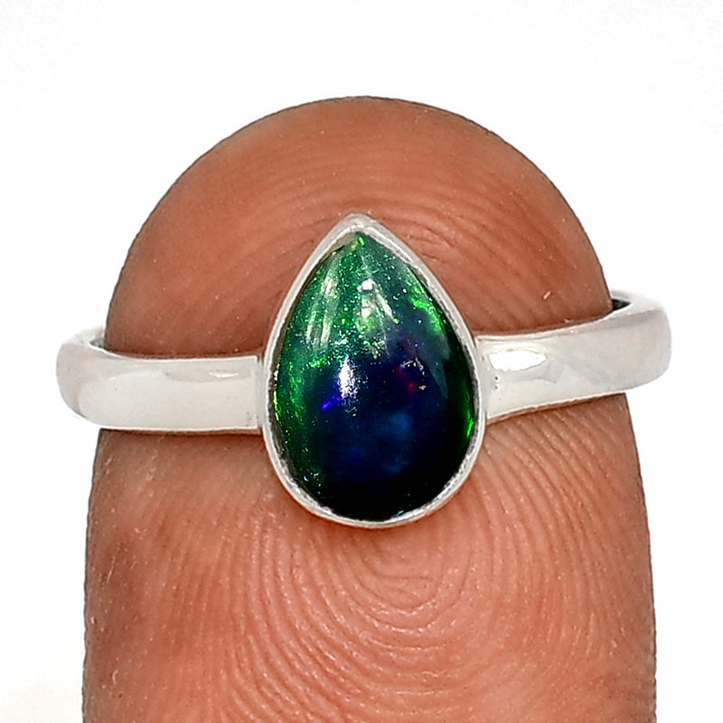 Chalama Black Opal Ring - CBOR401