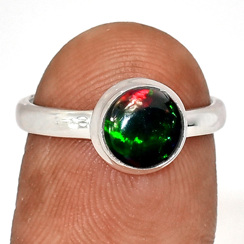 Chalama Black Opal Ring - CBOR405
