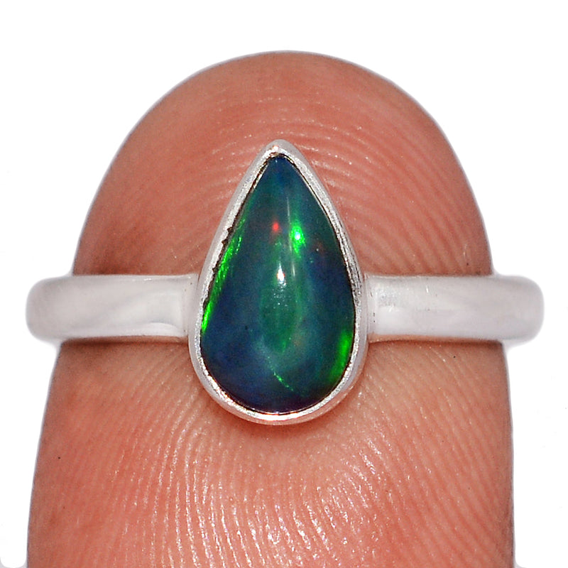 Chalama Black Opal Ring - CBOR408