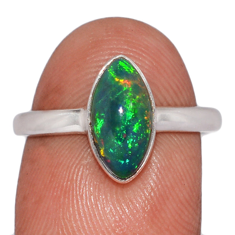 Chalama Black Opal Ring - CBOR411