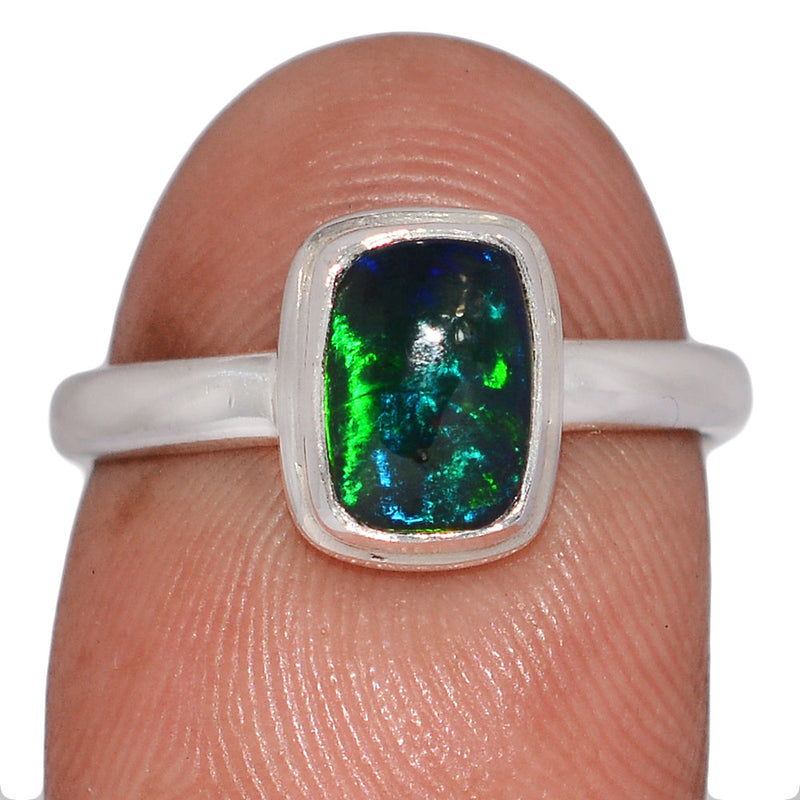 Chalama Black Opal Ring - CBOR413