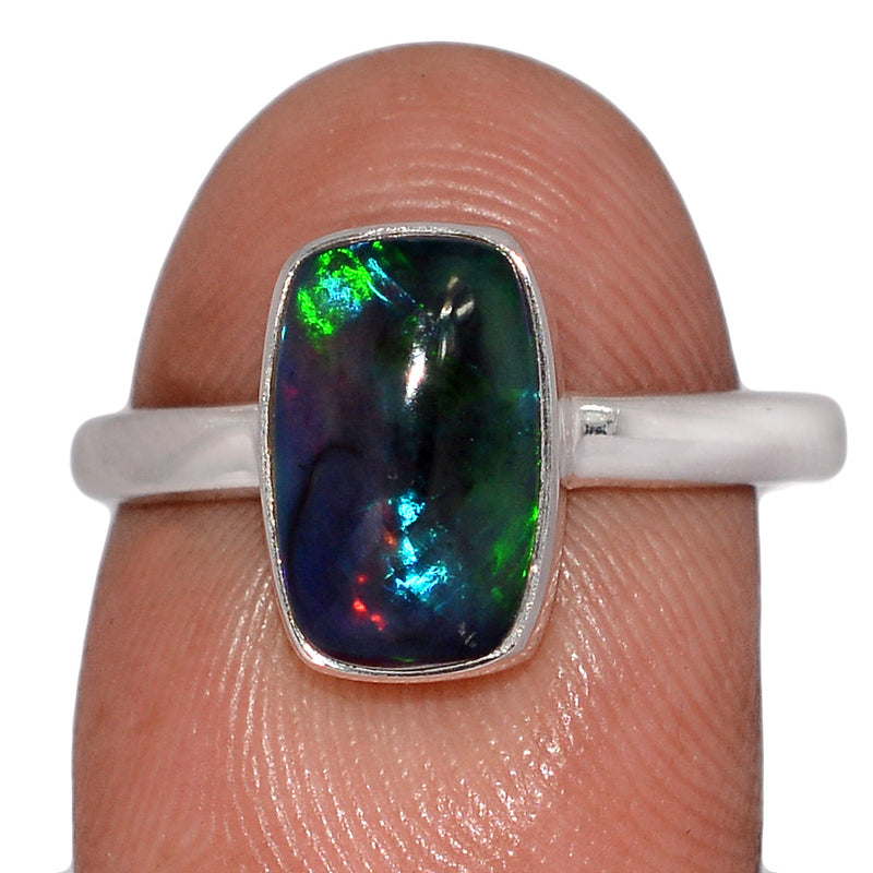 Chalama Black Opal Ring - CBOR416