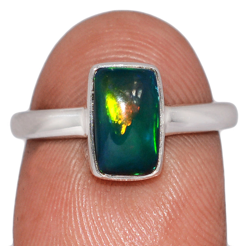 Chalama Black Opal Ring - CBOR424