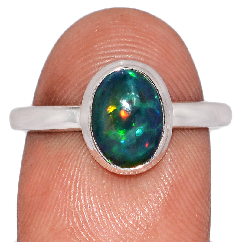 Chalama Black Opal Ring - CBOR434