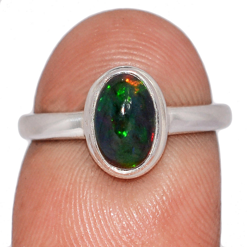 Chalama Black Opal Ring - CBOR435