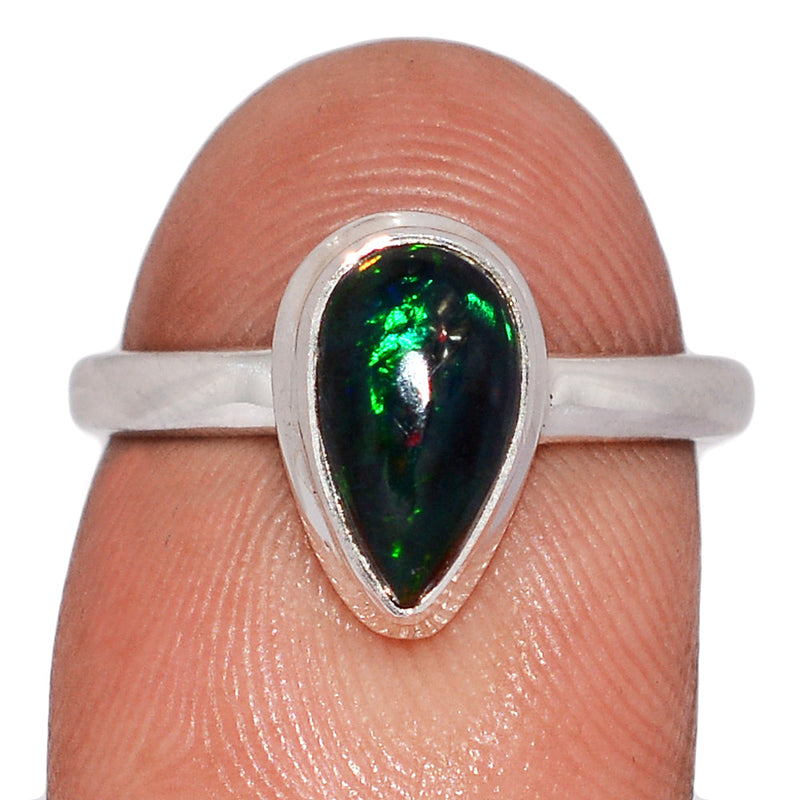 Chalama Black Opal Ring - CBOR436