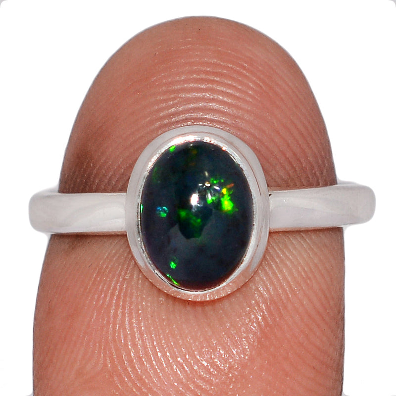 Chalama Black Opal Ring - CBOR437