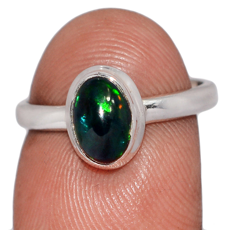 Chalama Black Opal Ring - CBOR438