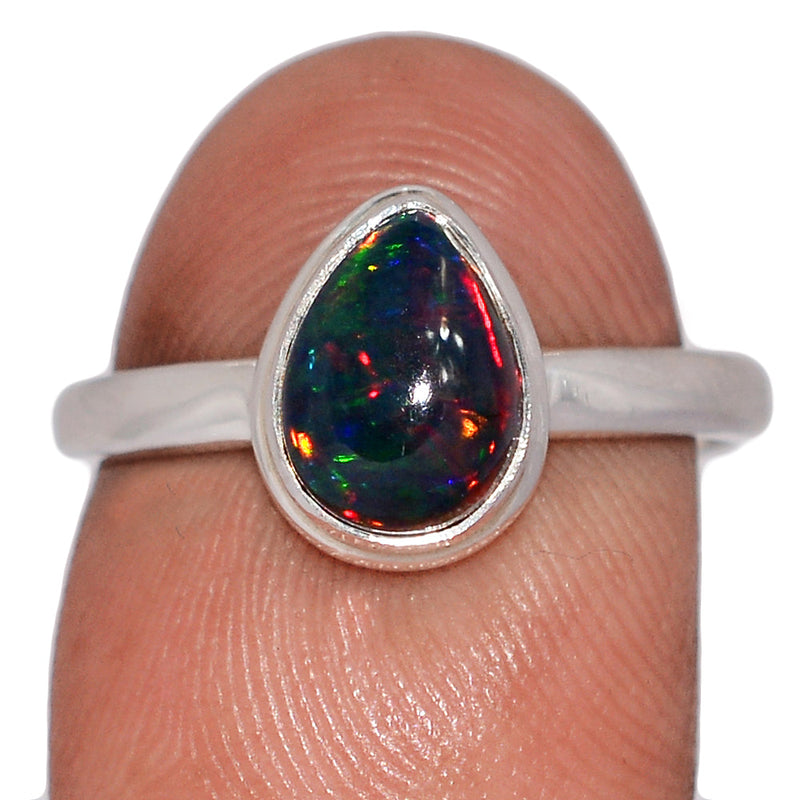 Chalama Black Opal Ring - CBOR439