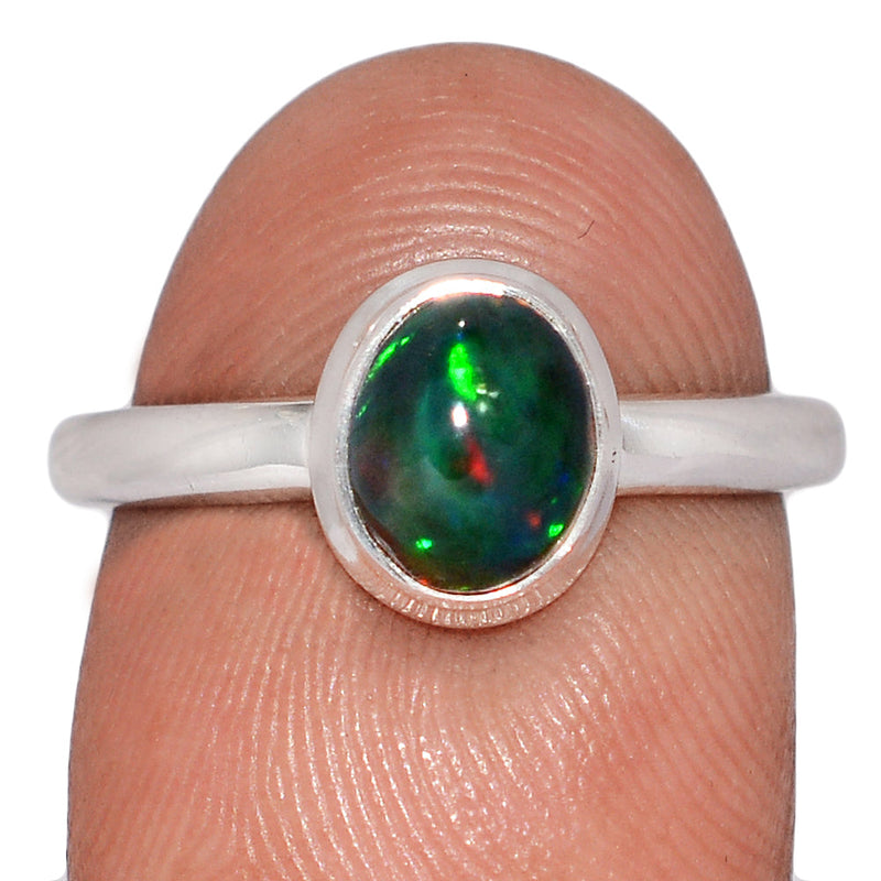 Chalama Black Opal Ring - CBOR443