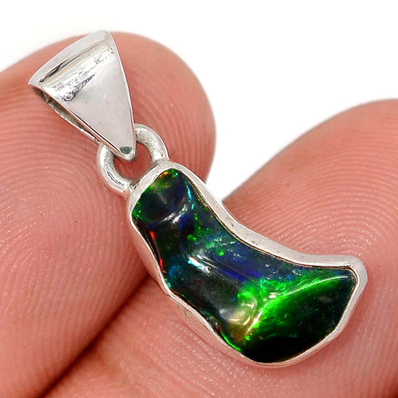 1" Chalama Black Opal Rough Pendants - CBRP41