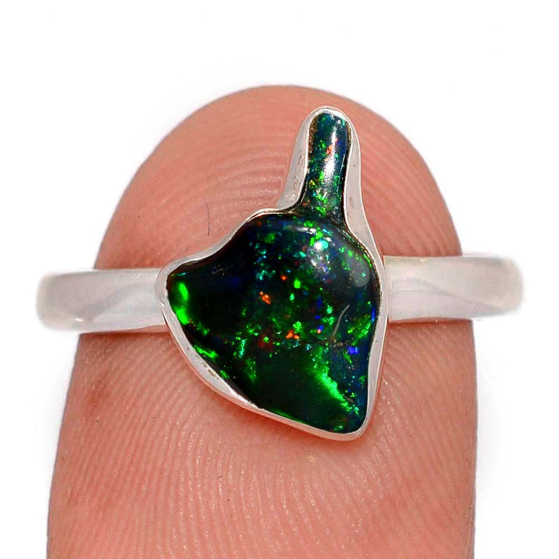 Chalama Black Opal Rough Ring - CBRR48