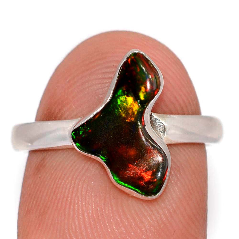 Chalama Black Opal Rough Ring - CBRR52
