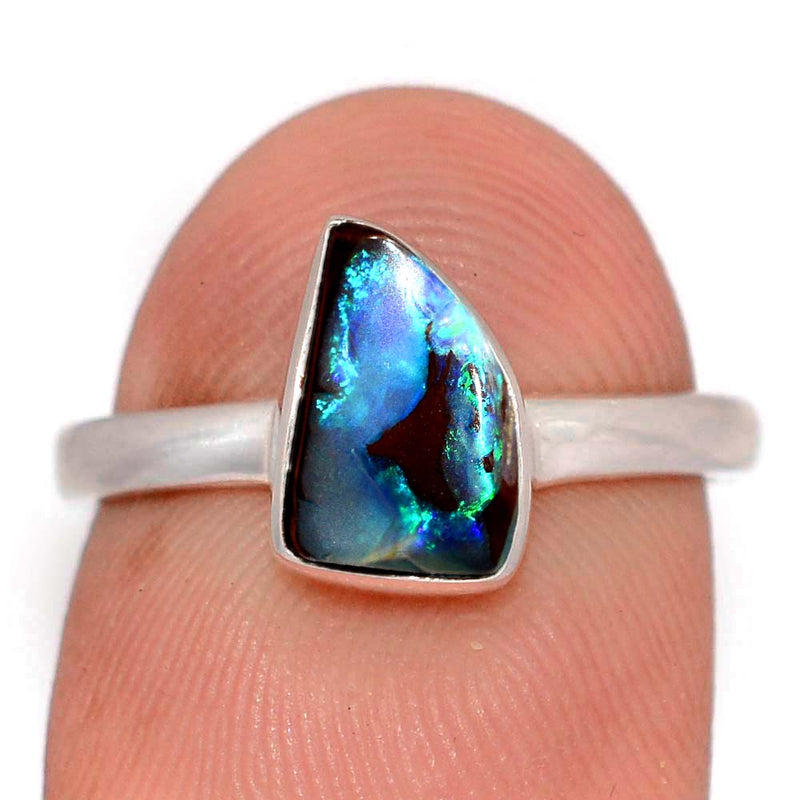 Chalama Black Opal Rough Ring - CBRR54