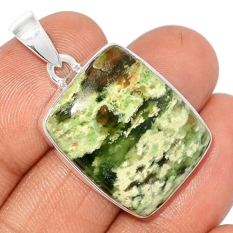 1.5" Chrome Chalcedony Pendants - CCDP226