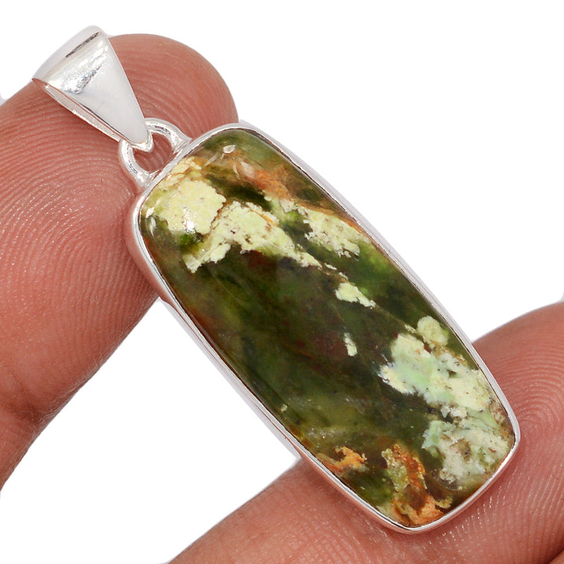 1.6" Chrome Chalcedony Pendants - CCDP275