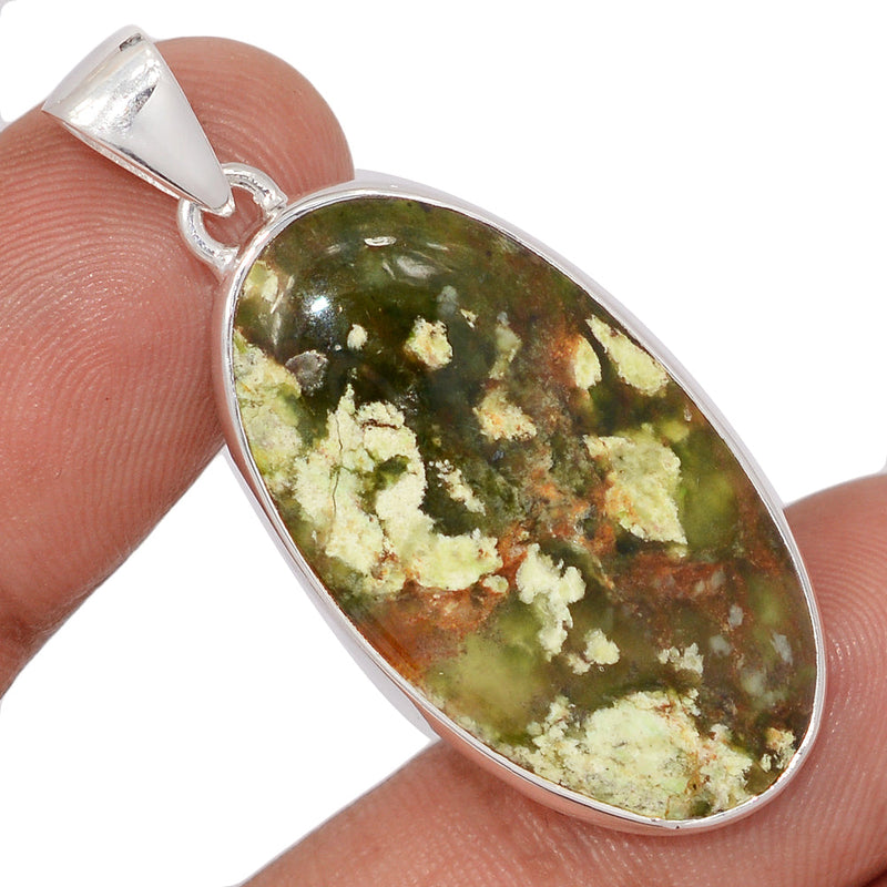 1.7" Chrome Chalcedony Pendants - CCDP276