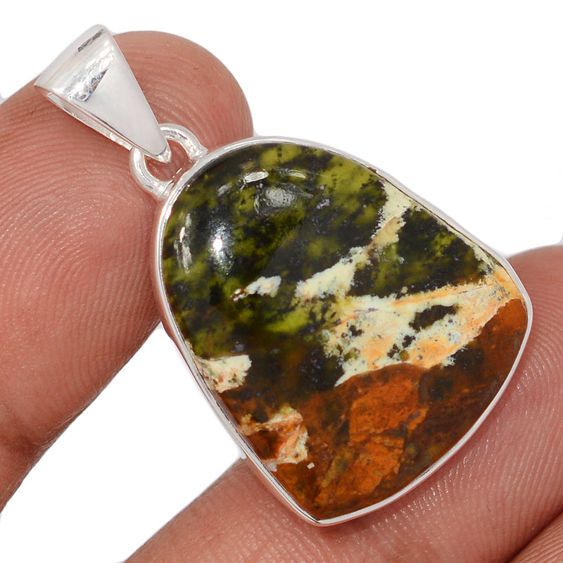 1.3" Chrome Chalcedony Pendants - CCDP285