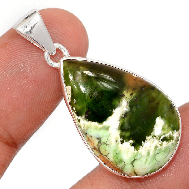 1.5" Chrome Chalcedony Pendants - CCDP298