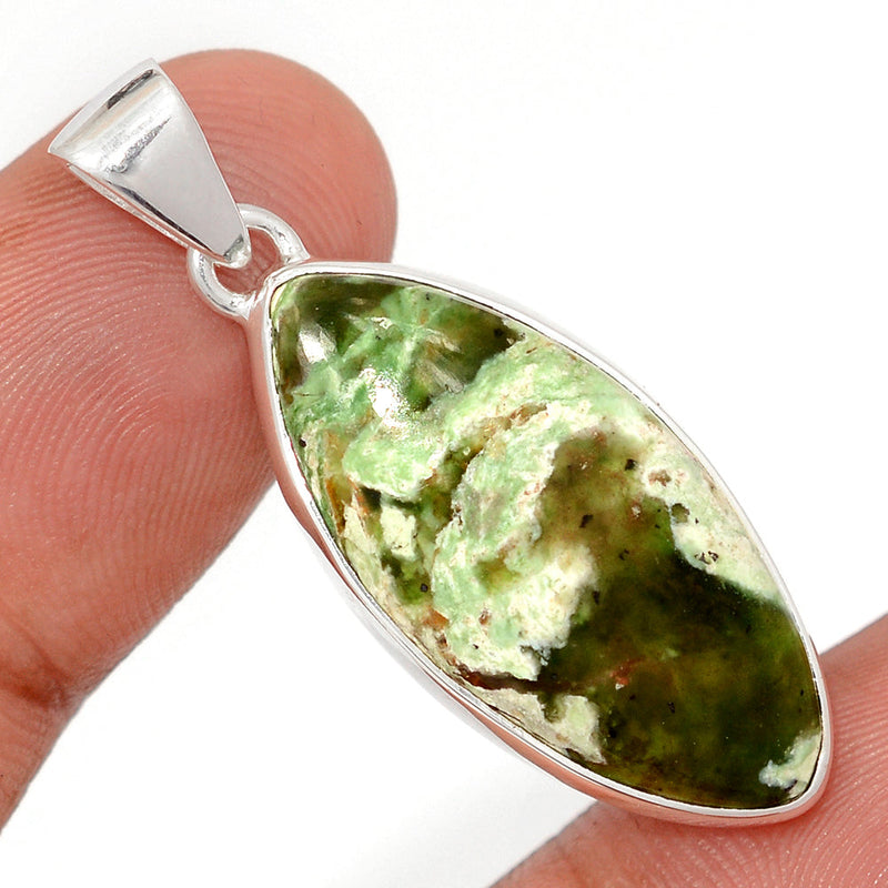 1.6" Chrome Chalcedony Pendants - CCDP300