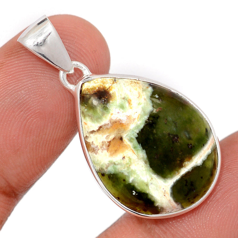 1.3" Chrome Chalcedony Pendants - CCDP302