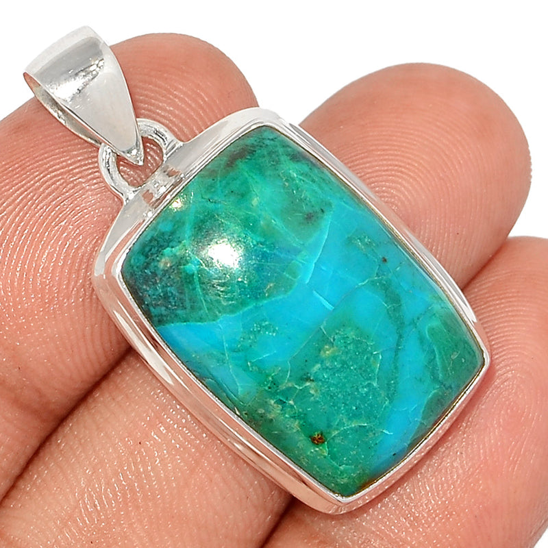 1.5" Chrysocolla Peru Pendants - CCPP1111