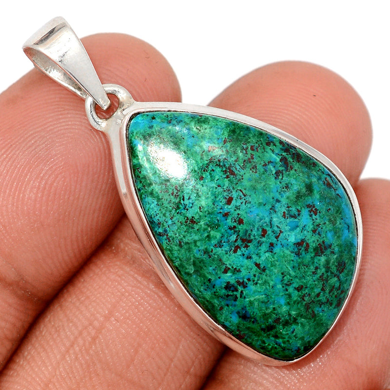 1.6" Chrysocolla Peru Pendants - CCPP1137