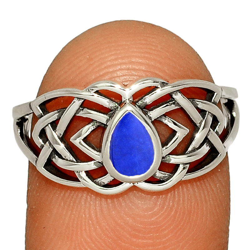 Celtic Design - Lapis Ring - CCR508-LPS Catalogue