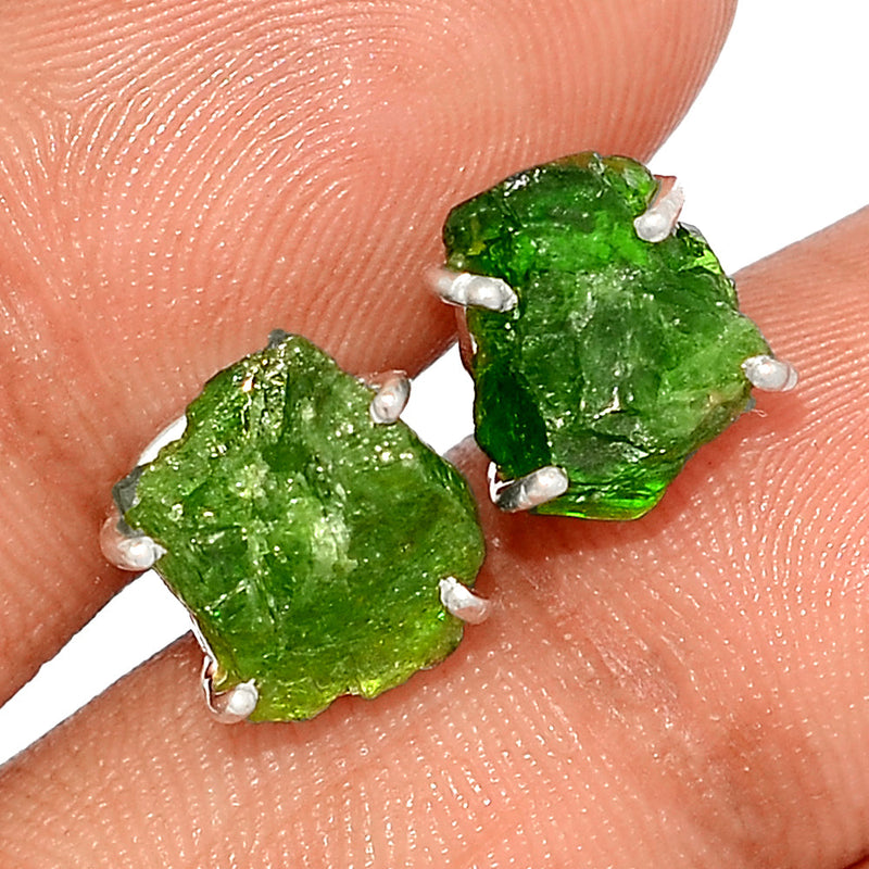 Claw - Chrome Diopside Studs - CDSS1