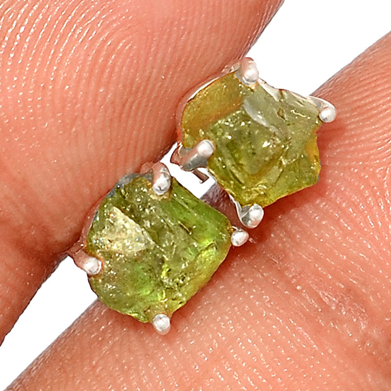 Claw - Chrome Diopside Studs - CDSS3