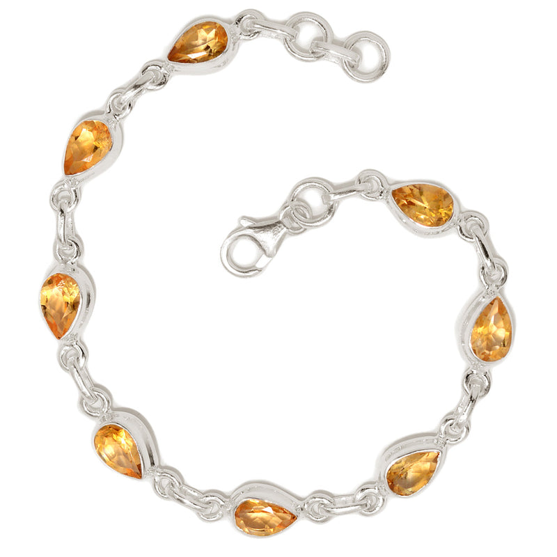 7.8" Citrine Bracelets - CITB320